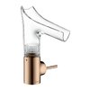 Смеситель для раковины Axor Starck V diamond cut, Polished Red Gold (12122300) Для раковины Красное золото