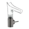 Змішувач для раковини Axor Starck V diamond cut, Brushed Black Chrome (12122340) Для раковини Чорний