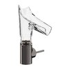 Смеситель для раковины Axor Starck V bevel cut, Polished Black Chrome (12123330) Для раковины Черный