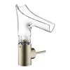 Змішувач для раковини Axor Starck V bevel cut, Brushed Nickel (12123820) Для раковини Нікель