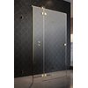 Душевая кабина Radaway Essenza Pro Gold KDJ+S 90Lx70 (10097390-09-01L+10098070-01-01+10098070-01-01) Прямоугольные Прозрачное