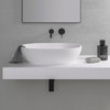Накладна раковина Istone Moira, Matte White (WD38388) На стільницю 