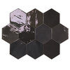Плитка Wow Zellige Hexa Graphite 10.8 * 12.4 (122087) Для кухні, Для громадських приміщень, Для житлових приміщень, Для ванної