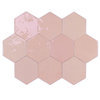 Плитка Wow Zellige Hexa Pink 10.8*12.4 (122082) Для кухні, Для громадських приміщень, Для житлових приміщень, Для ванної