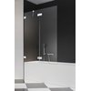 Распашная шторка для ванны Radaway Essenza Pro White PND II 140L (10102140-04-01L) Radaway Essenza Pro Розпашні