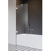 Стационарная шторка для ванны Radaway Essenza Pro White PNJ II 80 (10101080-04-01) Radaway Essenza Pro Стаціонарні