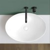 Раковина накладная 58 см Cielo Le Bacinelle Eco Small, белый (BAECO58-Bianco) На столешницу, На тумбу Овальные