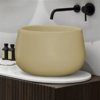 Раковина накладная 45 см Cielo Le Bacinelle Tina, розовый (BATA-CP) На столешницу, На тумбу Круглые