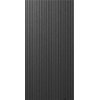 Плитка Wow Wow Collection Canale L Graphite Matt 12,5*25 (91746) Для кухни, Для общественных помещений, Для жилых помещений, Для ванной