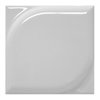 Плитка Wow Essential Leaf White Gloss 12,5*12,5 (105110) Для кухни, Для общественных помещений, Для жилых помещений, Для ванной