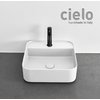 Керамічна раковина 44 см Cielo Shui Comfort, білий (SHCOLAQF-Bianco) На стільницю, На тумбу, Підвісні 