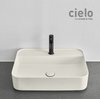 Керамическая раковина 60 см Cielo Shui Comfort, молочный (SHCOLARF-TL) На столешницу, На тумбу, Подвесные Прямоугольные