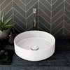 Раковина накладна 40 см Cielo Shui Comfort, білий (SHCOLAT40-Bianco) На стільницю, На тумбу 