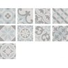 Плитка Wow Cement Tradition Decor Mix Warm18.5*18.5 (107947) Для кухні, Для громадських приміщень, Для житлових приміщень, Для ванної