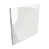 Плитка Wow Wow Collection Wave Contract Ice White Gloss 12,5*12,5 (106539) Для кухні, Для громадських приміщень, Для житлових приміщень, Для ванної