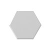 Плитка Wow Wow Collection Mini Hexa Contract Ice White Matt 15*17.3 (108943) Для кухні, Для громадських приміщень, Для житлових приміщень, Для ванної