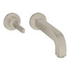 Смеситель для раковины Axor Citterio, Brushed Nickel (39113820) Для раковины Никель