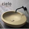 Керамічна раковина 60 см Cielo Le Giare, пісочний (LGLA60-CN) На стільницю, На тумбу 