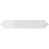 Плитка Wow Gradient Crayon White Gloss 4,3*24,3 (109248) Для кухні, Для громадських приміщень, Для житлових приміщень, Для ванної