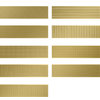 Плитка Wow Gradient Decor Gold Matt 7,5 * 30 (109169) Для кухні, Для громадських приміщень, Для житлових приміщень, Для ванної