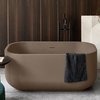 Ванна отдельностоящая Cielo Arcadia Dafne 130*80 см, коричневый (DABAT-AN) Cielo Овальные