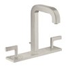 Смеситель для раковины Axor Citterio, Stainless Steel Optic (39136800) Для раковины Нерж. сталь