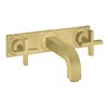 Змішувач для раковини Axor Citterio, Brushed Brass (39144950) Для раковини Латунь