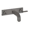 Смеситель для раковины Axor Citterio, Brushed Black Chrome (39148340) Для раковины Черный