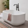 Ванна отдельностоящая Cielo Arcadia Dafne 130*80 см, белый (DABAT-White) Cielo Овальные