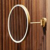 Зеркало 40 см Cielo Arcadia Pluto, Brushed Bronze (PLSP-BZ) Cielo Зеркала