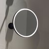 Зеркало с LED подсветкой 40 см Cielo Arcadia Pluto, Matt Black (PLSPL-FE) Cielo Зеркала