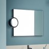 Зеркало с LED подсветкой 90 см Cielo Arcadia Polifemo, Matt Black (POSPL-FE) Cielo Зеркала
