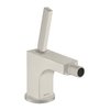 Змішувач для біде Axor Citterio, Stainless Steel Optic (39210800) Для біде Нерж. сталь