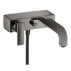 Змішувач для ванни Axor Citterio, Polished Black Chrome (39400330) Для ванни Чорний