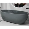 Ванна окремостояча Cielo Shui Comfort 170 * 87 см, сірий (SHCOBAT-BR) Cielo Овальні