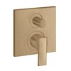 Смеситель скрытого монтажа Axor Citterio, Brushed Bronze (39455140) Для ванны, Для душа Бронза