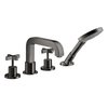 Змішувач для ванни Axor Citterio, Polished Black Chrome (39445330) Для ванни Чорний