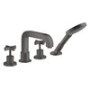 Смеситель для ванны Axor Citterio, Brushed Black Chrome (39445340) Для ванны Черный