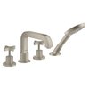 Смеситель для ванны Axor Citterio, Brushed Nickel (39445820) Для ванны Никель