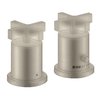 Термостатический смеситель для ванны Axor Citterio, Brushed Nickel (39480820) Для ванны Никель