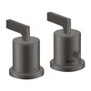 Термостатический смеситель для ванны Axor Citterio, Brushed Black Chrome (39482340) Для ванны Черный
