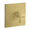 Термостатический смеситель Axor Citterio, Brushed Brass (39716950) Для ванны, Для душа Латунь