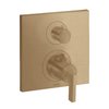 Термостатический смеситель на 1 потребитель Axor Citterio, Brushed Bronze (39700140) Для ванны, Для душа Бронза