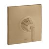 Термостатический смеситель Axor Citterio, Brushed Bronze (39711140) Для ванны, Для душа Бронза