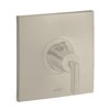 Термостатический смеситель Axor Citterio, Brushed Nickel (39711820) Для ванны, Для душа Никель