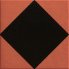 Плитка Mutina Mattonelle Margherita Rhombus Black 20,5x20,5 (NDM42) Для кухни, Для общественных помещений, Для жилых помещений, Для ванной