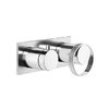 Смеситель скрытого монтажа Gessi Anello (63379-031) Для ванны, Для душа Хром