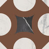 Плитка Fioranese Marmorea Intensa Tinte Dusty Mauve 20*20 (CM5204R) Для кухни, Для общественных помещений, Для жилых помещений, Для ванной