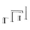 Смеситель для ванны Gessi Ingranaggio (63537-031) Для ванны Хром