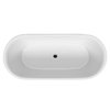 Ванна акриловая Riho Inspire 160x75 Velvet White (B091001105) Riho Овальные